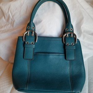 Tignanello Teal Handbag